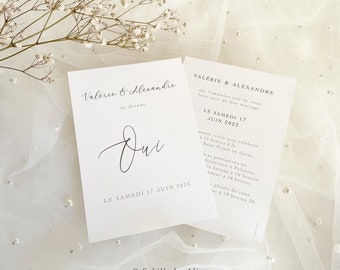 Faire-part Mariage, Faire-part Mariage, Mariage chic , Faire-part Mariage France, Wedding cards