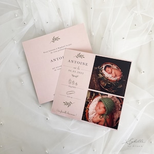 Birth announcement, Mix announcement, Baby announcement, Birth, France announcement