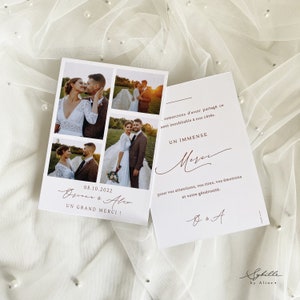 Wedding thanks, wedding France, thanks, thank you wedding, eucalyptus