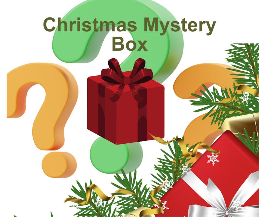 Christmas Mystery Box, Wreathmakers Mystery Box, Surprise Box, Crafter