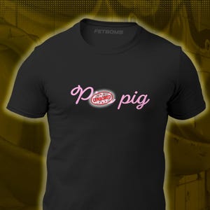 Piss Pig Fetish T-Shirt - Piggy Pink