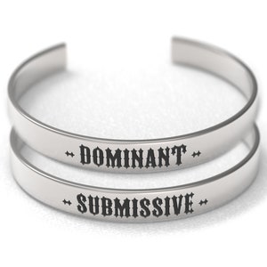 Dominant and Submissive, Bracelet Set
