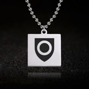 Shield Necklace for Owner, Mistress, Master, Domme or Dominant