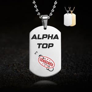 Alpha Top Necklace