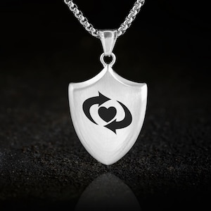 Switch, Shield Pendant Necklace