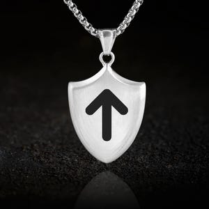 Master Shield Necklace for Male Owner, Master or Dominant