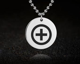 Minimalist owned submissive necklace, for female collard slave or submissive