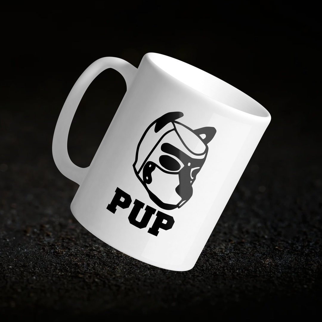 Pup Hood Mug Human Pup Role Play Puppy Play Interest Gift Human Pup pup-hood-mug-human-pup-role-play-puppy-play-interest-gift-human-pup