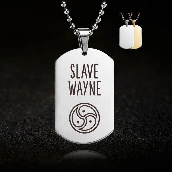 Personalised Slave Necklace