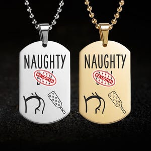 Naughty Boy or Naughty Girl Necklace