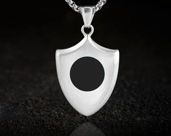 Premium Shield Necklace for Owner, Mistress, Master, Domme or Dominant