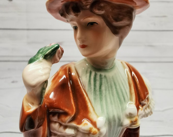 Rare GOEBEL-Figur The Visitor 1894, aus Serie Faszination der Mode ...