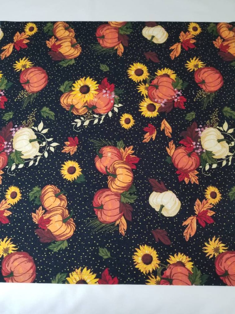 Handmade Reversable Fall Placemats and Coordinating Cloth Dinner