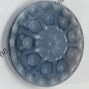 Sea Green Dotted Daisy 35mm Glass Jewel From Germany Focal
