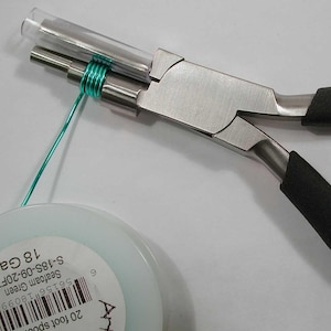 BEADSMITH 5 7 10mm Wrap & Tap Looping Pliers Small Multi-Step Wire Forming Loop