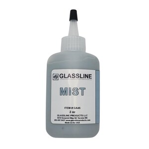 Mist Glassline Pen 2 oz Bottle Paint Glass Line Material Fusing