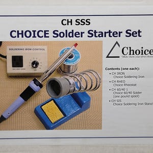 Best Seller! Stained Glass Soldering Kit Includes IRON Rheostat STAND Solder Studio Quality