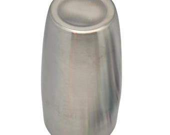 Jarrón grande de acero inoxidable FIREWORKS, molde de fundición, duradero y reutilizable.