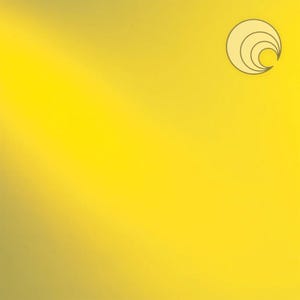 161 Yellow Transparent 6 x 6 inch OGT System 96 Sheet Glass 3mm  96COE 96 COE Fusible