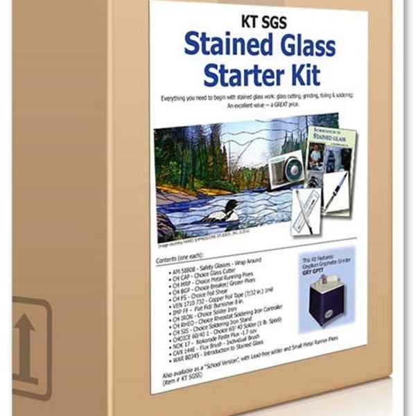 Stained Glass Art Starter Kit Etsy