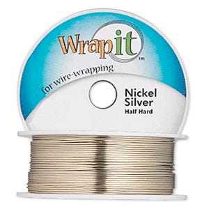 Last ones! It Nickle Silver Half Hard Wrapping Wire 28 26 24 22 20 ga Round Four Ounces  Wrap it Wrapit!