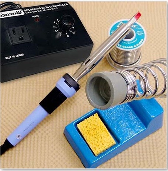 Glass cheap soldering kit