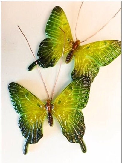 Large Swallowtail Butterfly Fritter Ceramic Mold for Fusing Glass LF18 -  The Avenue Stained Glass