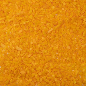 F5 355 96 Marigold Opal COARSE 96 COE Frit 8.5 oz Jar Fusible