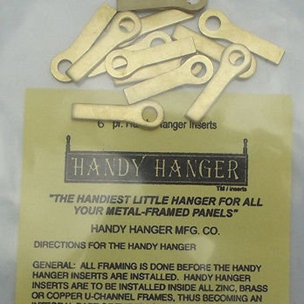 Stained Glass Brass Hangers Etsy