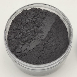 Copper Oxide Powder 2 Ounce Jar Makes Blue Bubbles When Fused CuO