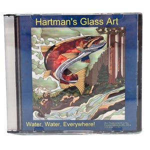 WATER EVERYWHERE Paned Expressions Pattern Book on CD Fish Seascapes Nature