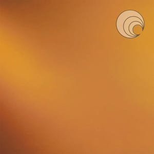 110.8 Medium Amber Transparent 6 x 6 inch OGT System 96 Sheet Glass 3mm  96COE 96 COE Fusible