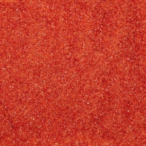 F2 151 Cherry Red Transparent FINE 96 COE Frit 8.5 oz Jar Glass Fusing Supplies System 96 OGT Fusible