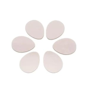 Mauve Opal Six 96 COE EASTER EGGS Glass 1 1/2 inches Tall Precut Waterjet Fusing Kiln Supplies Fusible