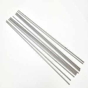 Set of 12 Bead Mandrels Stainless Steel Twelve 3/32 inch Lampworking Medium Hole