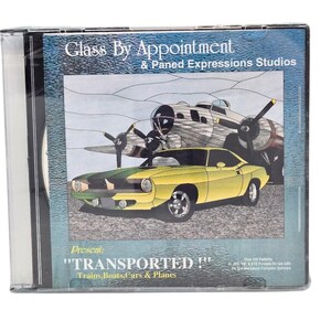 TRANSPORTED Trains Cars Planes Paned Expressions 130+ Patterns Pattern CD