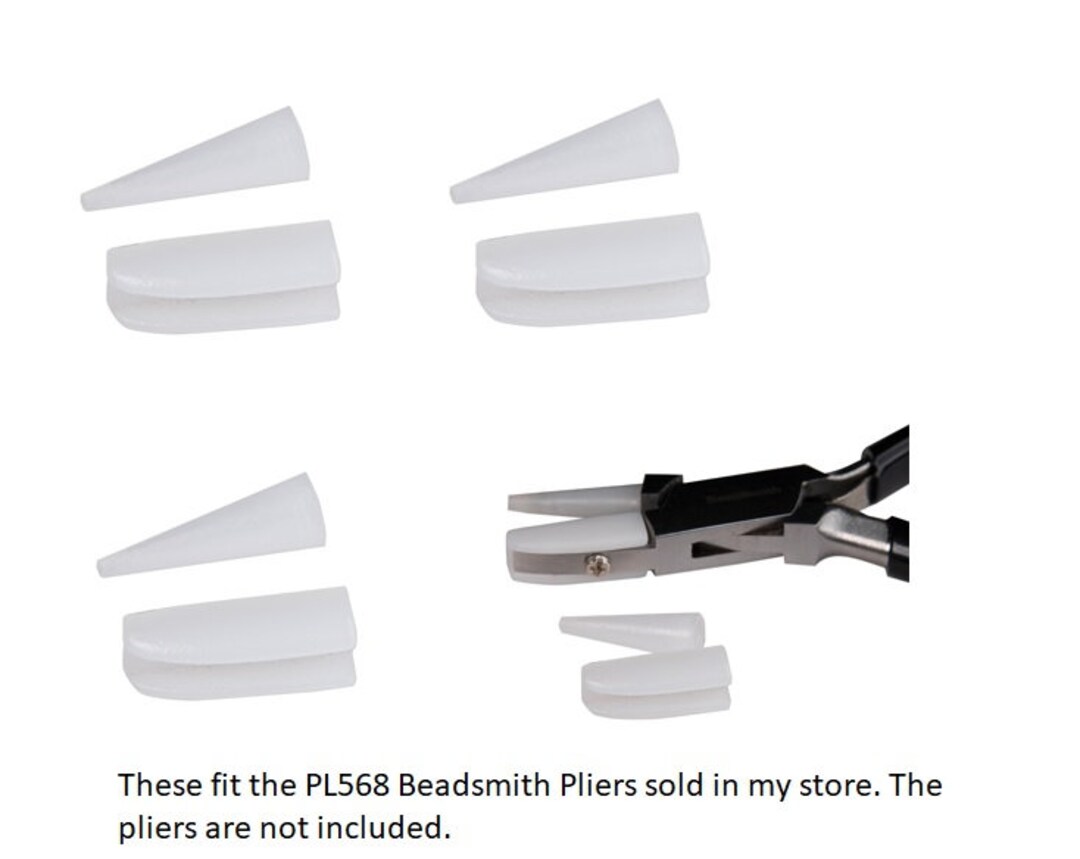 Three Sets Replacement Nylon Jaw Tips Beadsmith RJ568 Flat Etsy