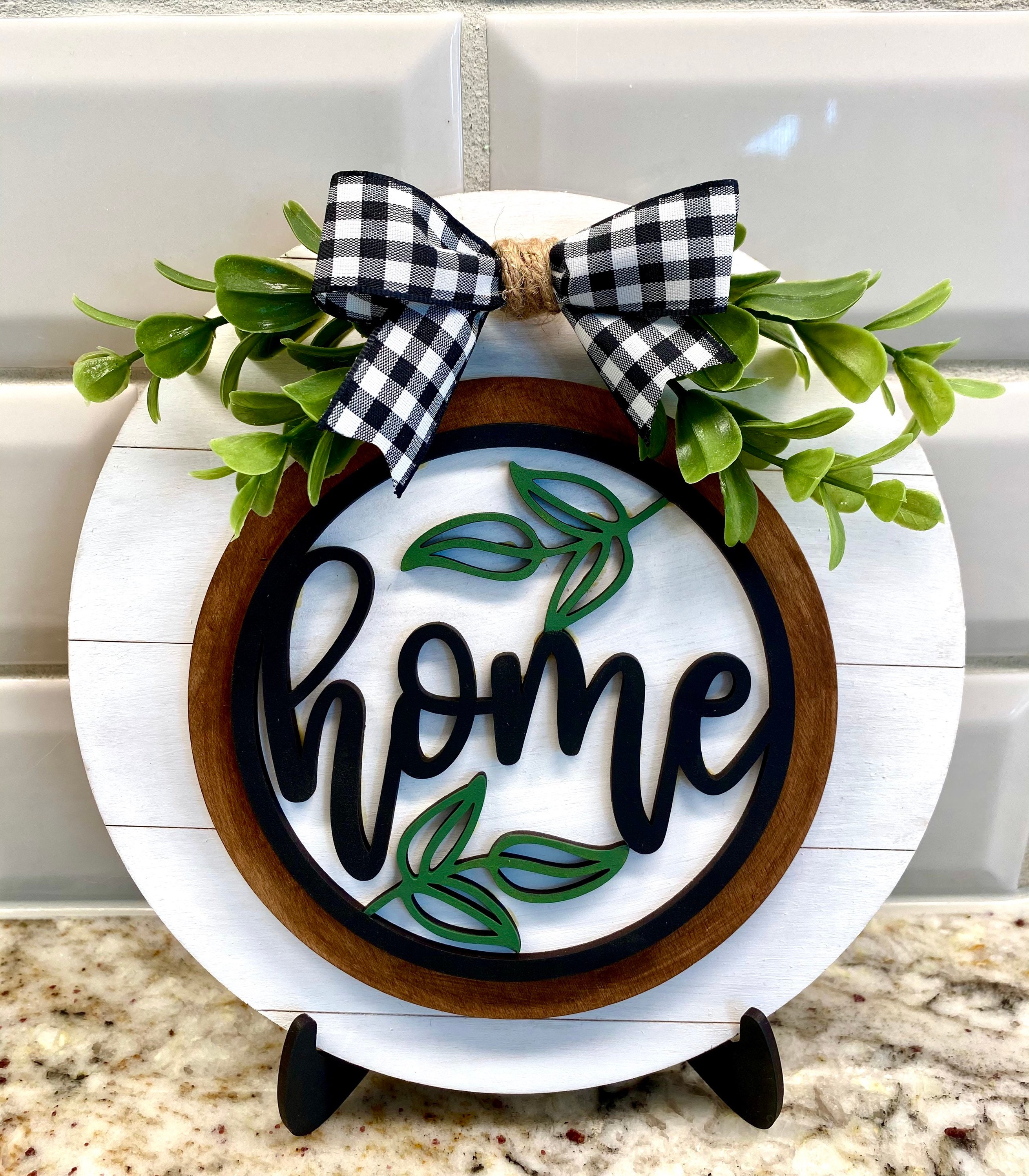 DIY wood interchangeable sign kit holiday sign inserts adult Etsy