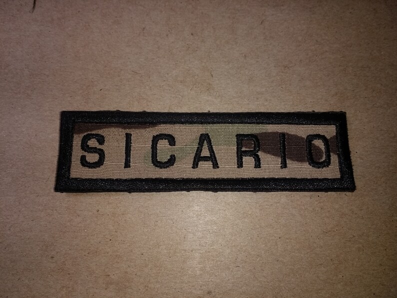 EMBROIDERED Custom Personalized Name Tape Patch Various Etsy