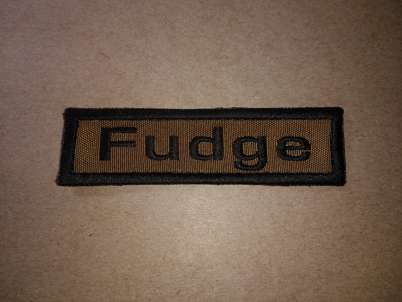 EMBROIDERED Custom Personalized Name Tape Patch Various Etsy