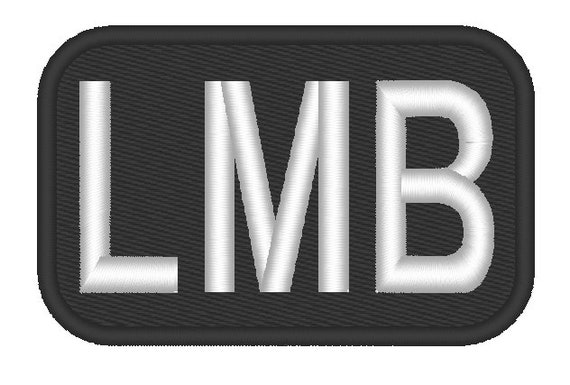 La Division Lmb Brode Patch Indicatif Etsy