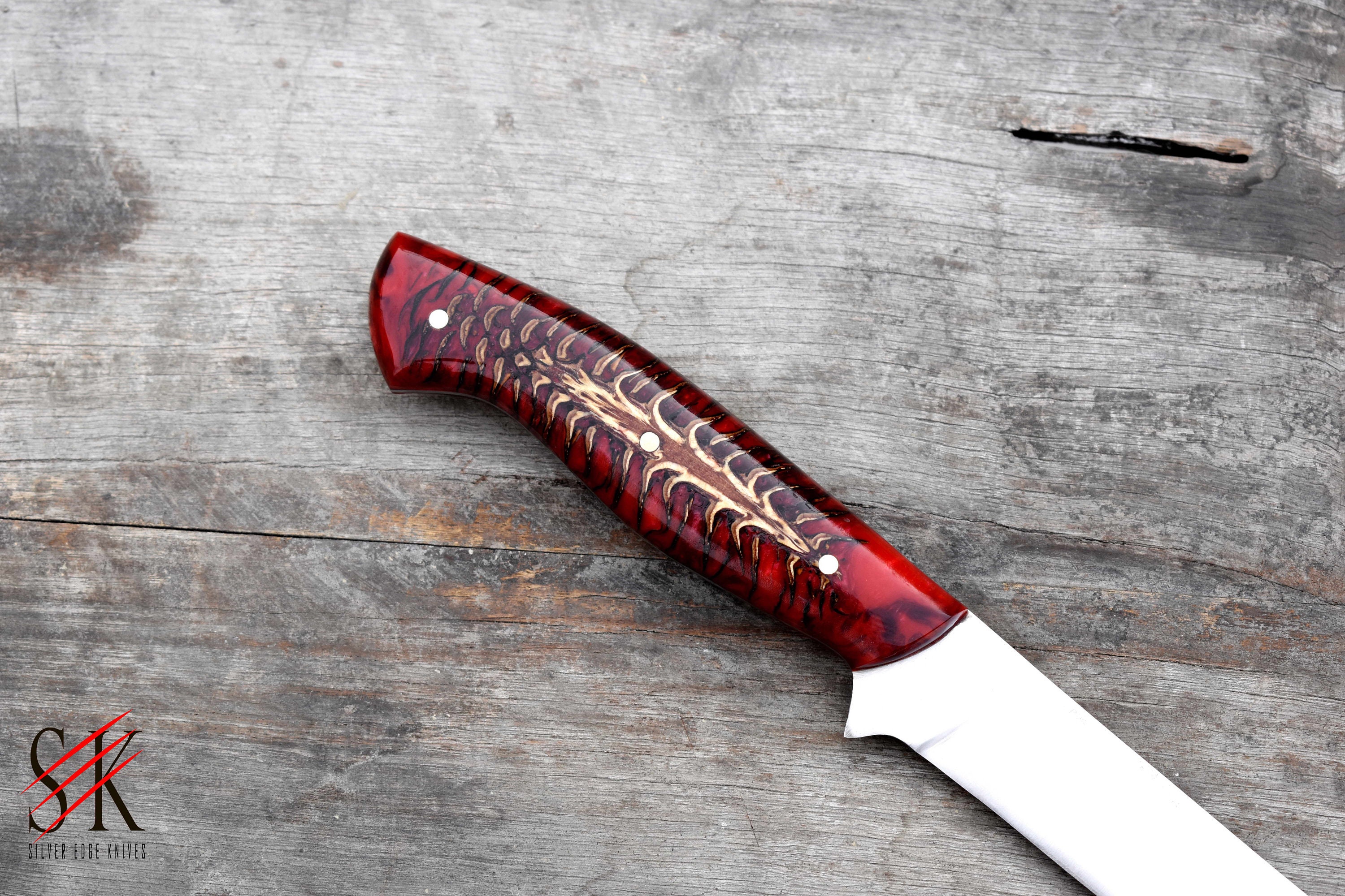 D2 Handmade Fillet Knife Kitchen Chef Knife Cooking Carbon Etsy Canada