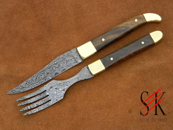 Regular Damascus Kitchen Knife Custom Handmade Damascus Steel4