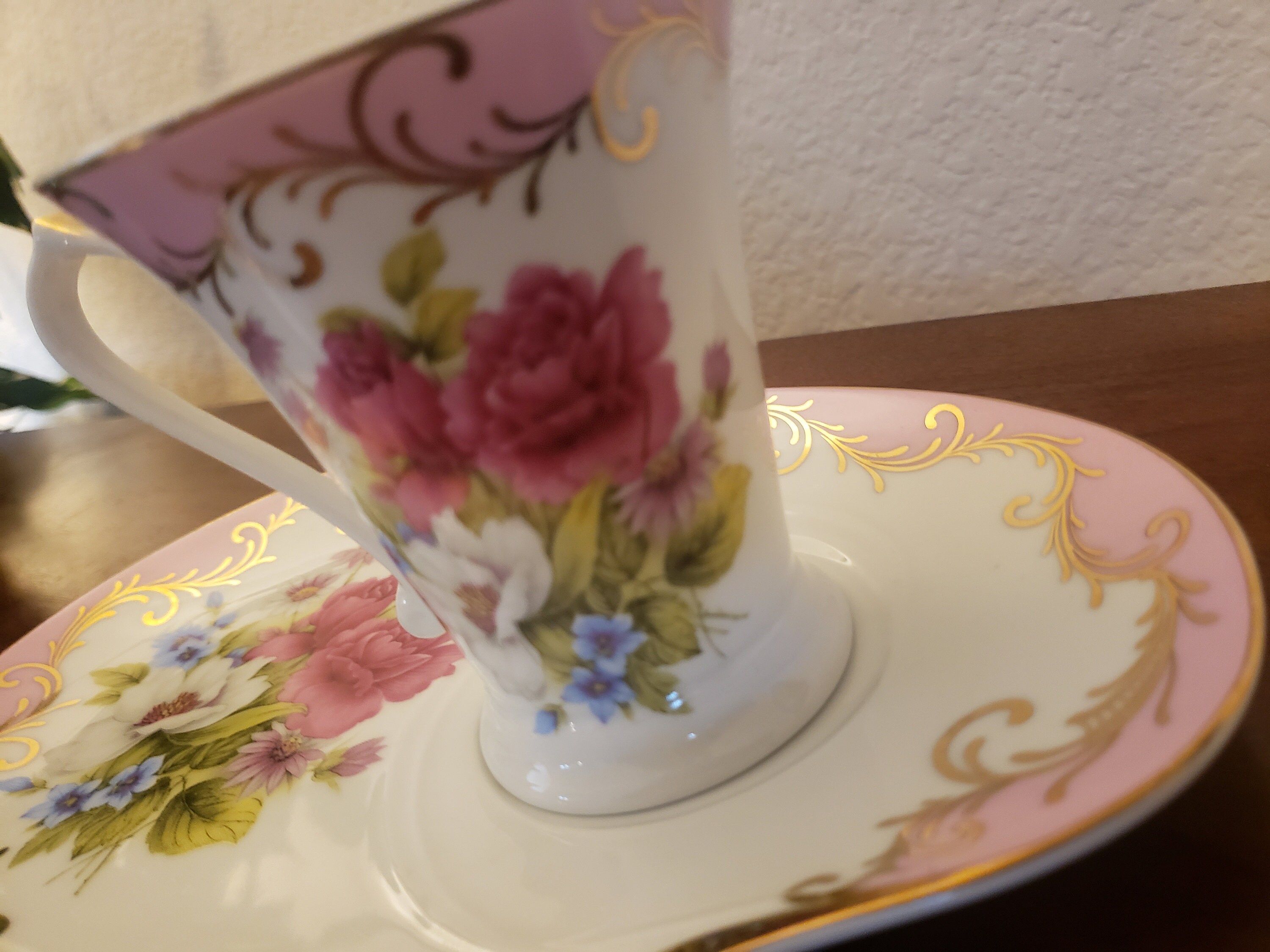 Vintage Sorelle Fine Porcelain Coffee Tea Cup & Plate Set Etsy