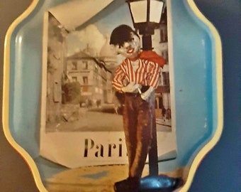 Vintage HORNER Paris antique collectable tin.