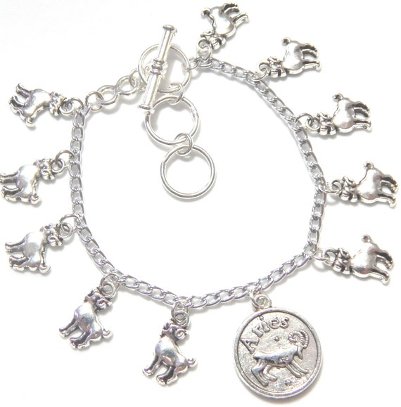 Charms for Bracelets and Necklaces Aries Charm