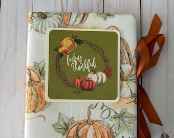 Feeling Thankful- beautiful autumn Thanksgiving photo album