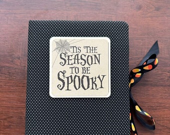 Handmade Halloween Photo Album – Spooky Keepsake Memory Book
