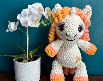 Magical Amigurumi Crochet Unicorn Plushie