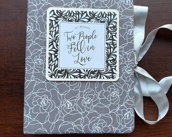 Handmade Wedding Photo Album – Keepsake Memory Book